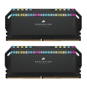 رم کورسیر مدل DOMINATOR PLATINUM RGB 32GB 16GBx2 5200MHz CL40 DDR5