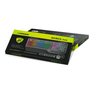 کیبورد مخصوص بازی گرین مدل GK803-RGB