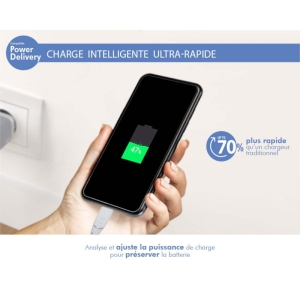 شارژر دیواری فورس مدل FPLICS1C25WPDB