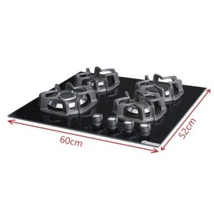 اجاق گاز صفحه ای آذرلوکس مدل G04ME - 9B