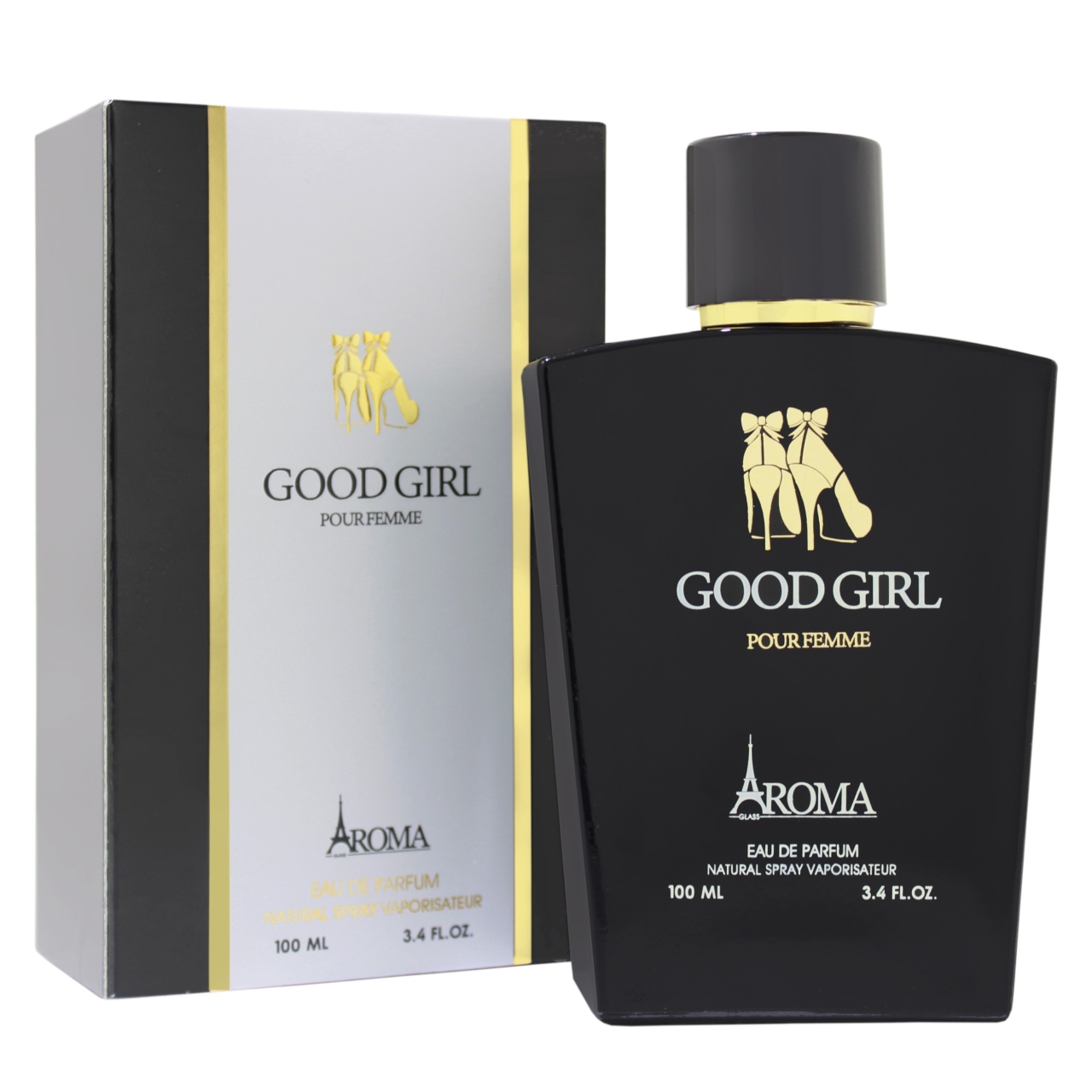ادوپرفیوم زنانه آروما مدل گودگرل حجم 100 میلی لیتر