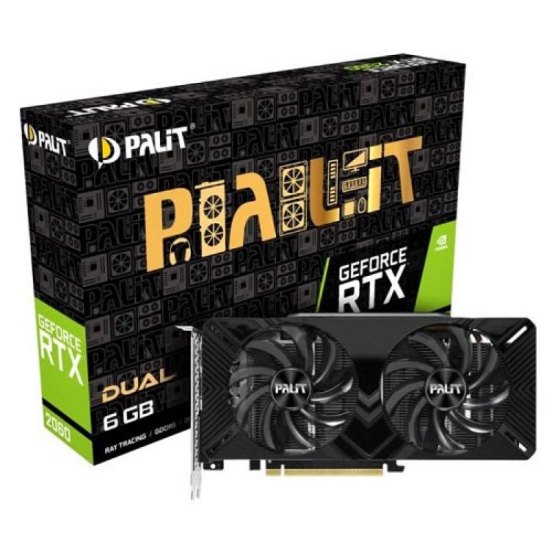 کارت گرافیک PALIT RTX 2060 DUAL 6GB