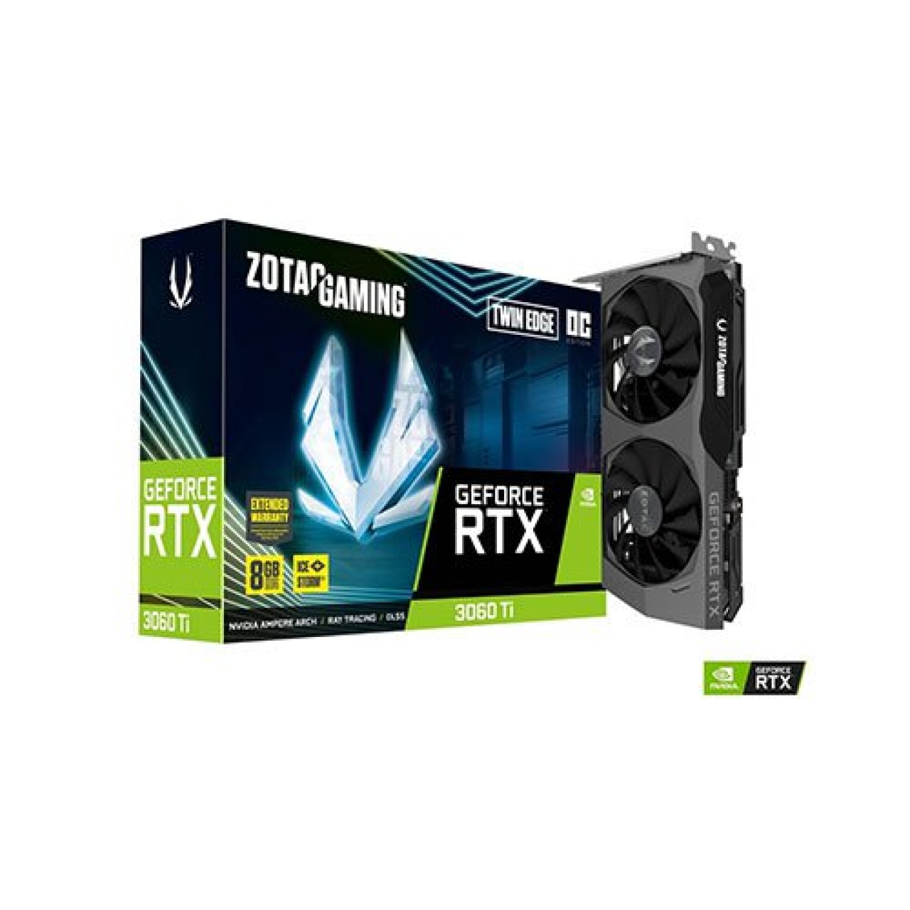 کارت گرافیک زوتک مدل GeForce RTX 3060 Ti Twin Edge OC 8GB حافظه 8 گیگابایت