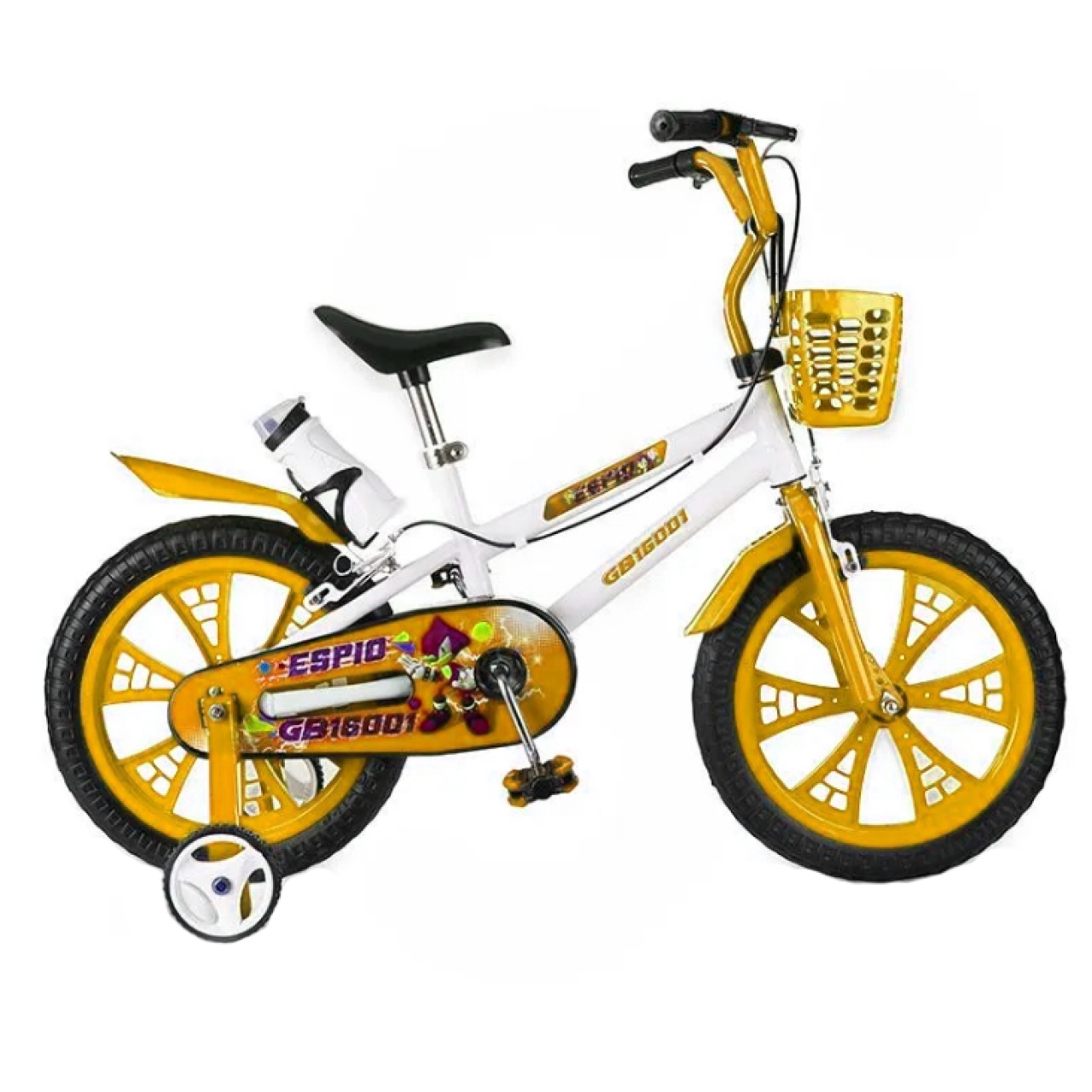 دوچرخه شهری سونیک سایز 16 زنگ زرد