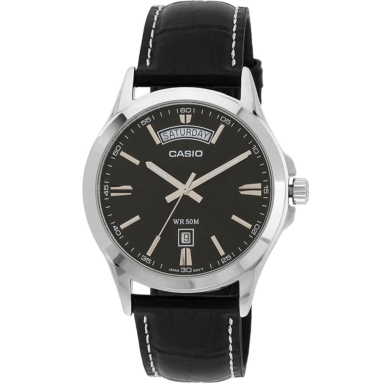 ساعت مچی عقربه ای مردانه کاسیو مدل MTP-1381L-1AVDF