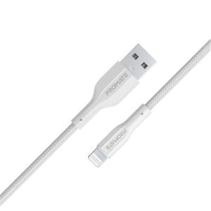 کابل تبدیل USB-A به لایتنینگ پرومیت مدل XCORD-AI.W به طول 1 متر