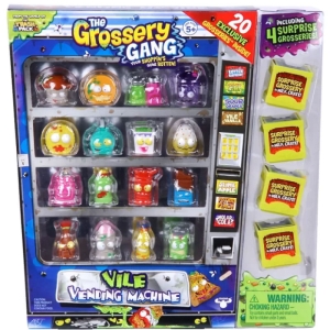 اسباب بازی شانسی مدل Grossery سری Vile Vending Machine بسته بیست عددی