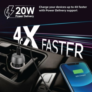 شارژر فندکی پرومیت مدل POWERDRIVE-PD20