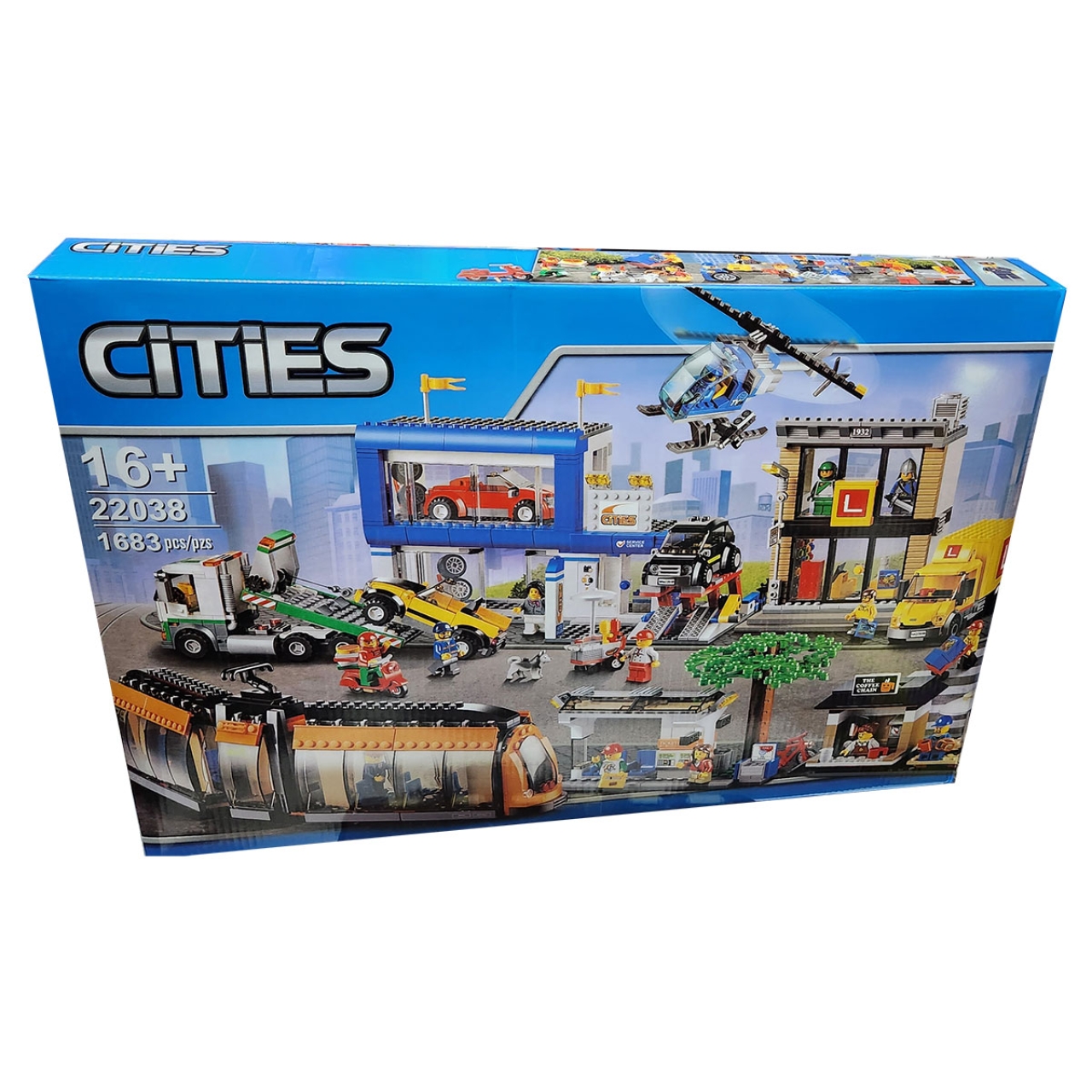 ساختنی مدل Cities کد 22038