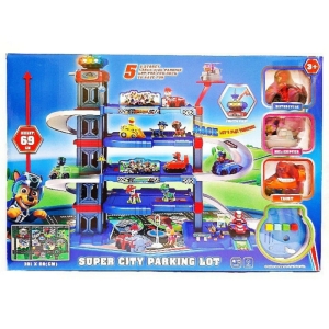 کیت ماشین بازی مدل پارکینگ سگ های نگهبان