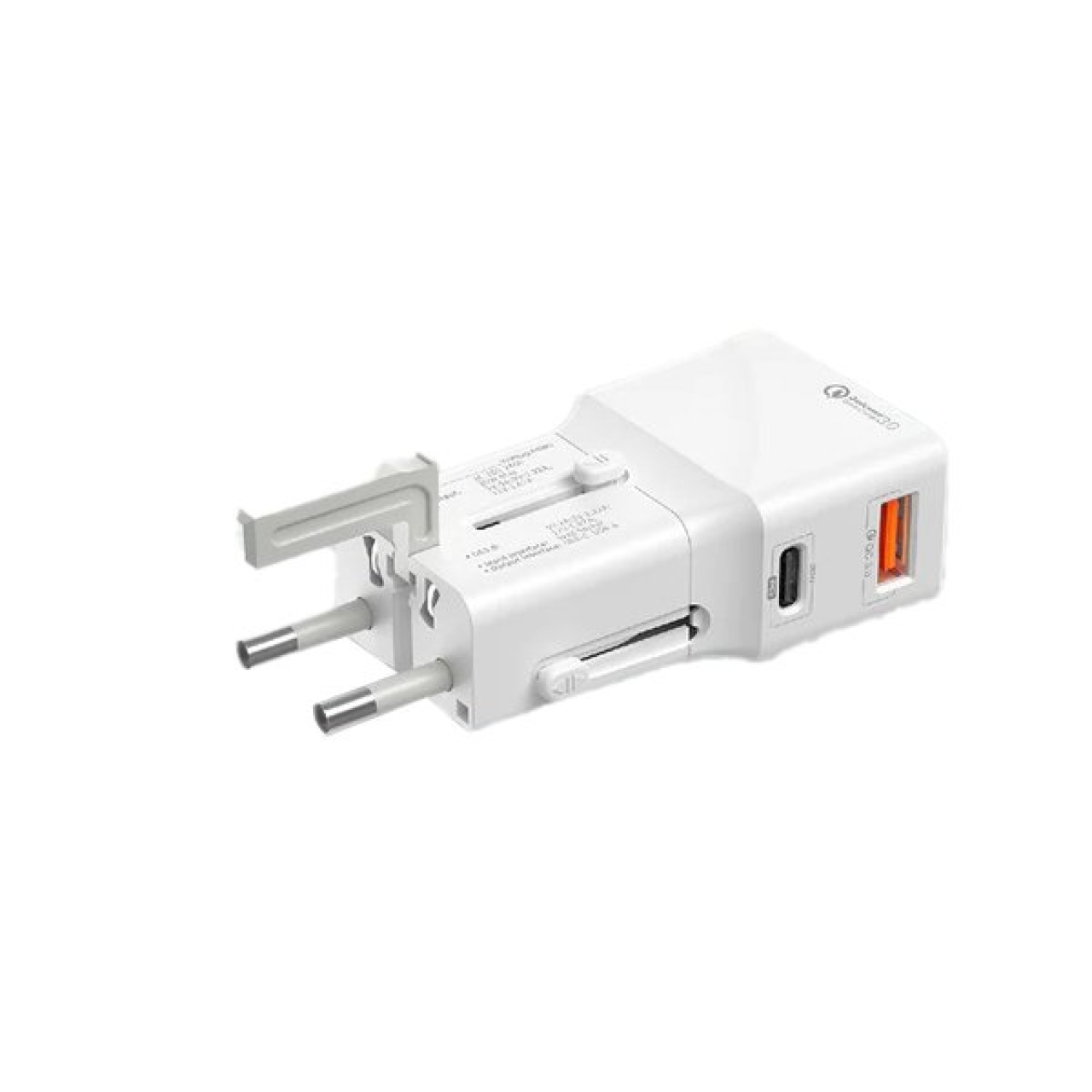 شارژر دیواری 20 وات پرومیت مدل TRIPLUG-PD20.W