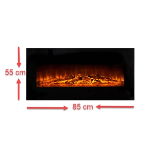 شومینه دیواری برقی شومینه دکوری بیستون مدلB.B_85_L4