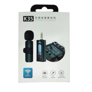 میکروفون بیسیم یقه ای مدل K35 بلوتوث دار