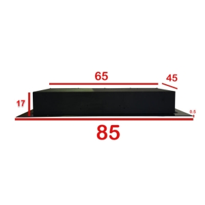 شومینه دیواری برقی شومینه بیستون مدل B.B_85_L2