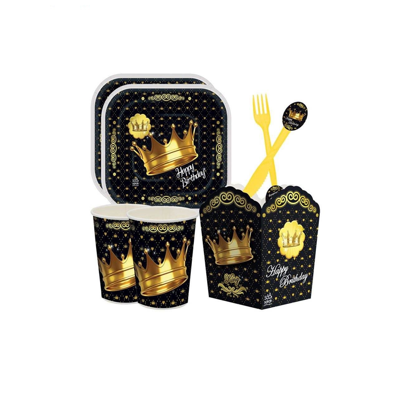 مجموعه 62 عددی تم تولد طرح تاج کد 12