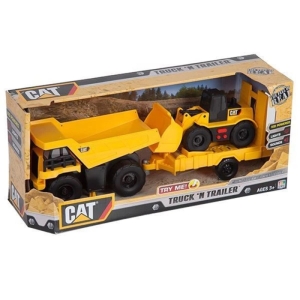 ماشین بازی کاترپیلار مدل Dump Truck &amp;amp; Excavator