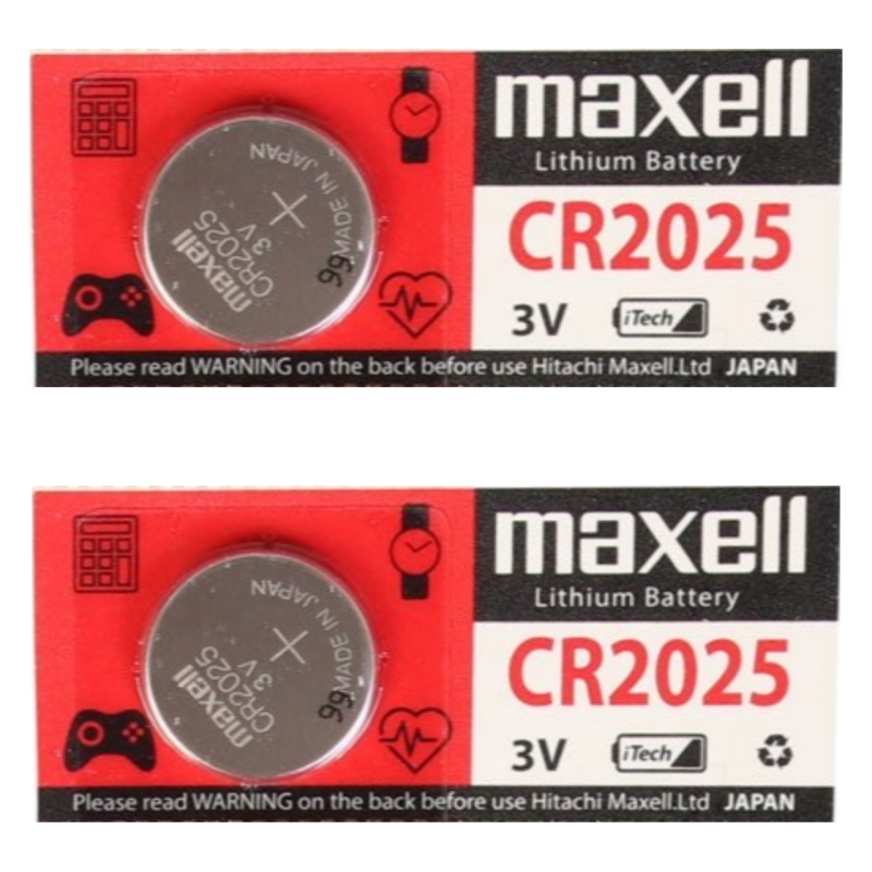 باتری سکه ای مکسل مدل CR2025 بسته 2 عددی