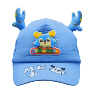 کلاه کپ بچگانه طرح گوزن رنگ آبی روشن