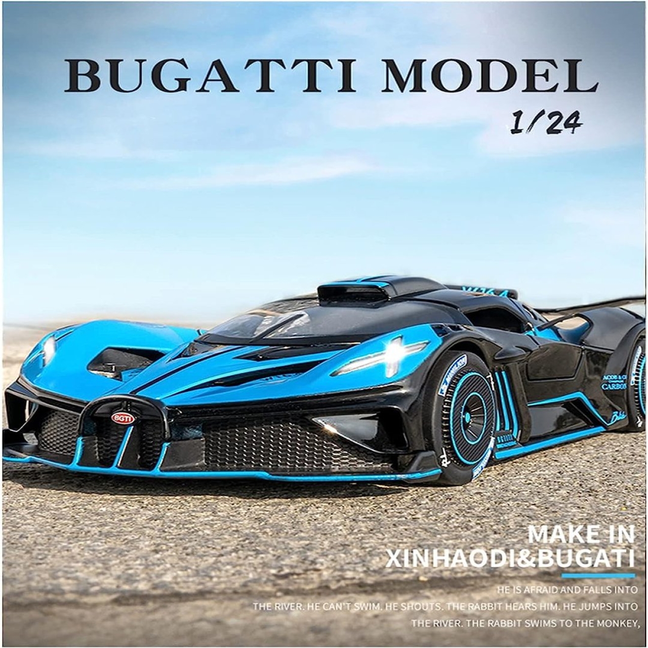 ماشین بازی مدل Bugatti Bolide