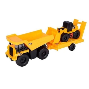 ماشین بازی کاترپیلار مدل Dump Truck &amp;amp; Excavator