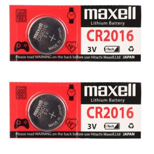 باتری سکه ای مکسل مدل CR2016 بسته 2 عددی