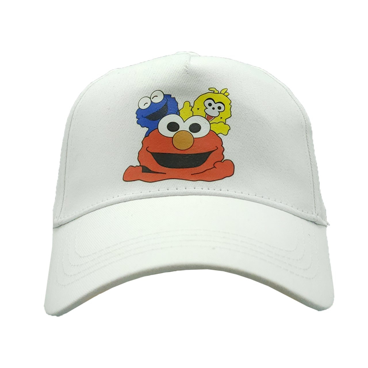 کلاه کپ بچگانه مدل MONA MONA کد 51632 رنگ سفید