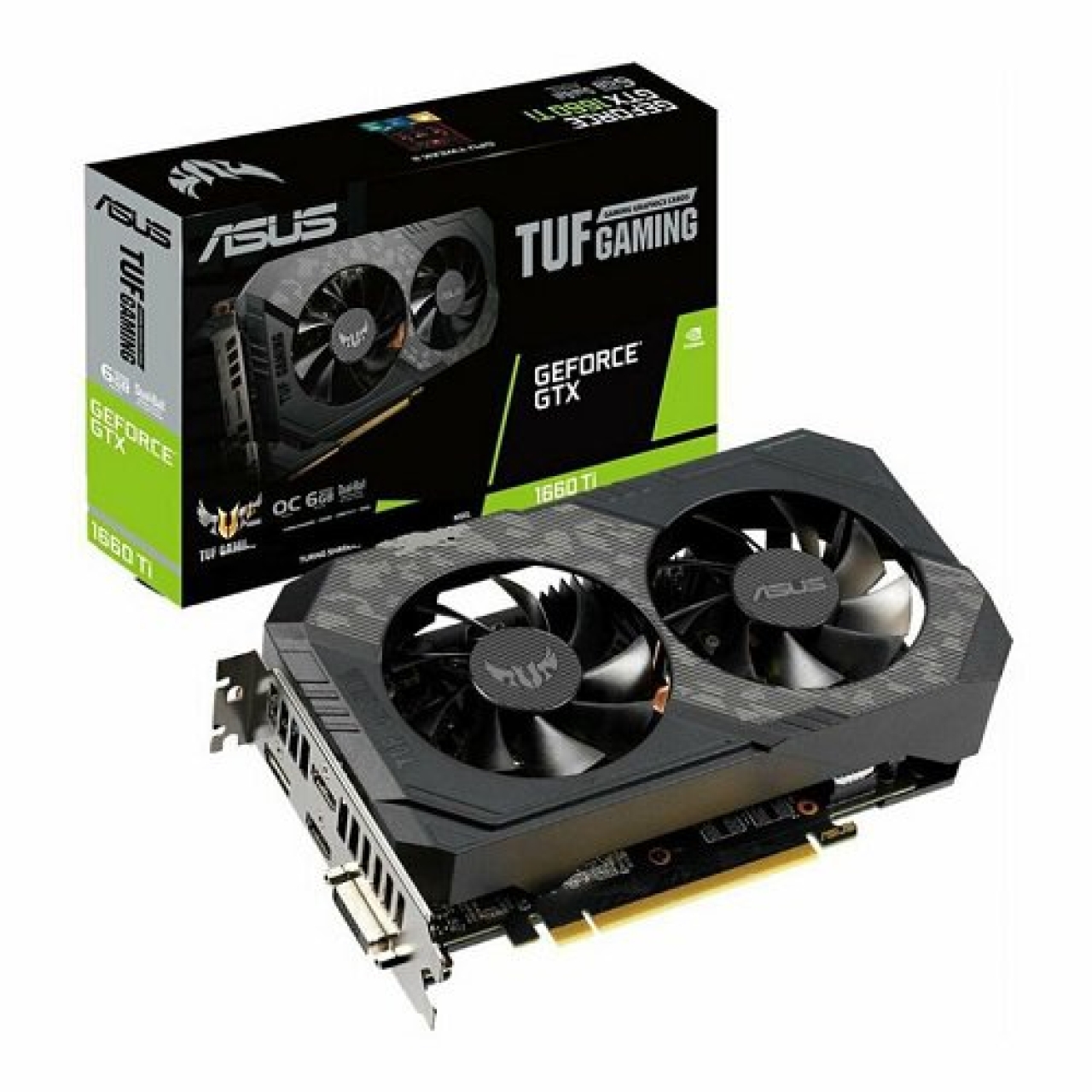 کارت گرافیکAsus مدل TUF GTX1660TI O6G GAMING