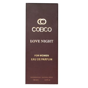 ادو پرفیوم زنانه کوبکو مدل love night حجم 100 میلی لیتر