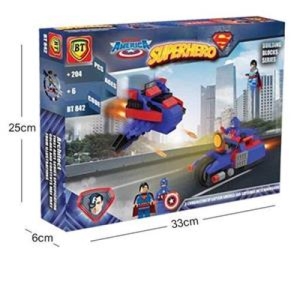 لگو سوپرمن و کاپیتان آمریکایی مدل BT 842