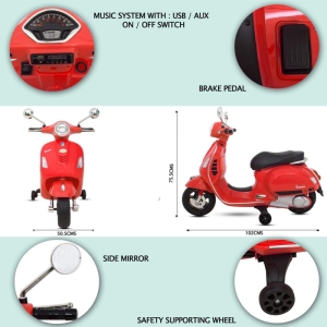 موتور شارژی مدل وسپا  کد AX3056 