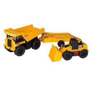 ماشین بازی کاترپیلار مدل Dump Truck &amp;amp; Excavator