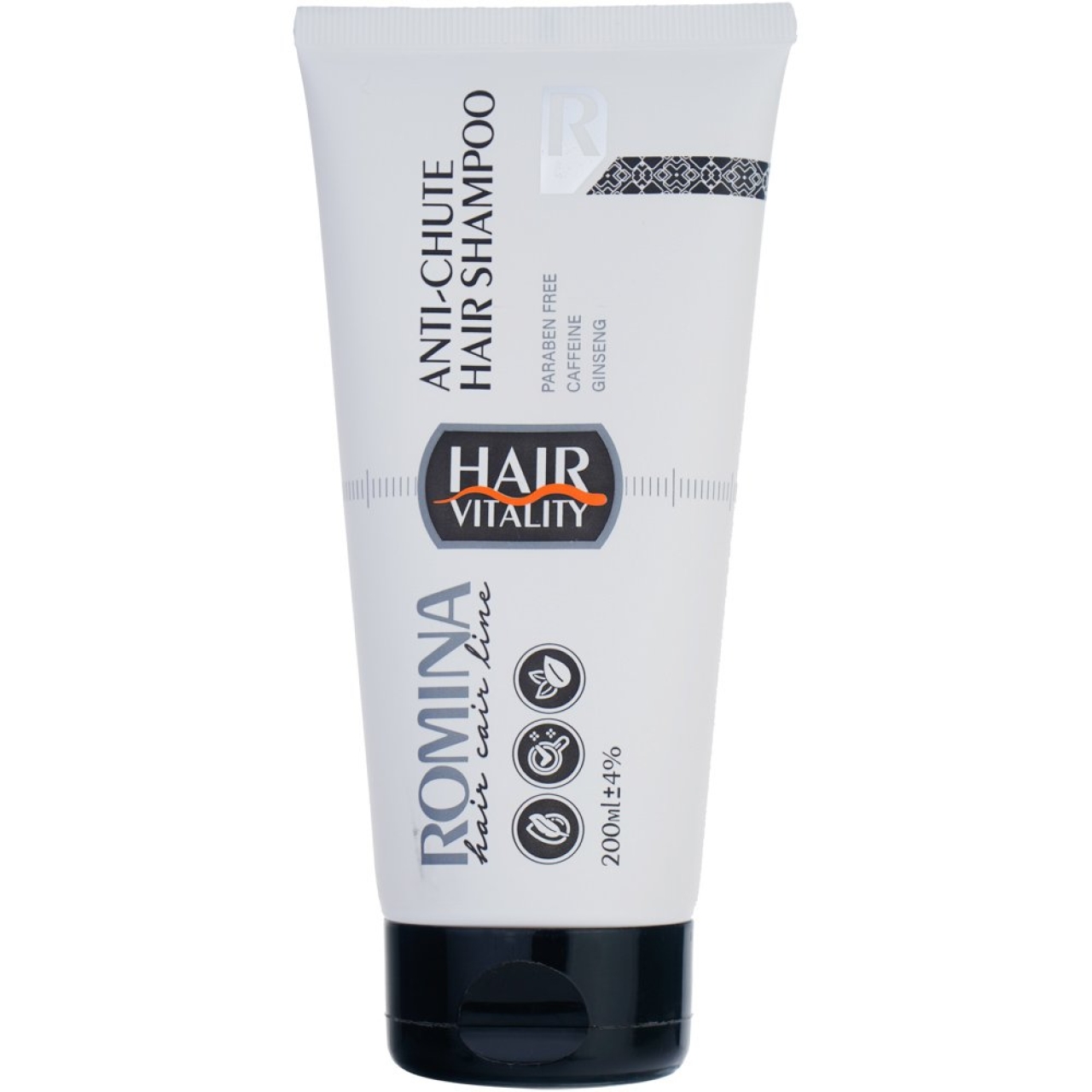 شامپو مو رومینا مدل جینسینگ حجم 200 میلی لیتر