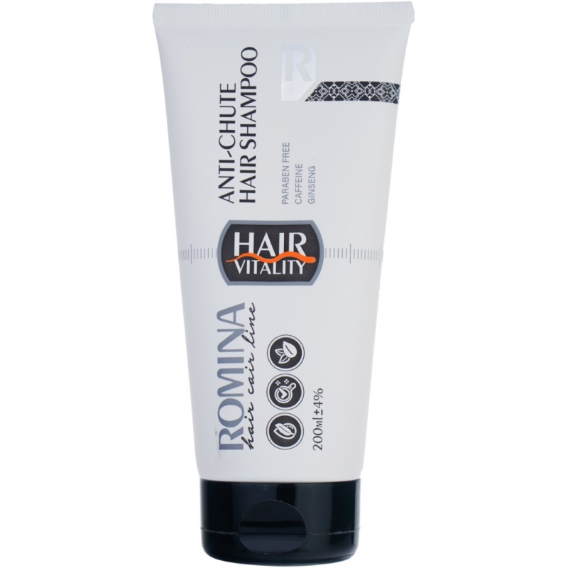 شامپو مو رومینا مدل جینسینگ حجم 200 میلی لیتر