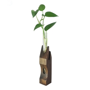 گلدان چوبی مدل پیروزی