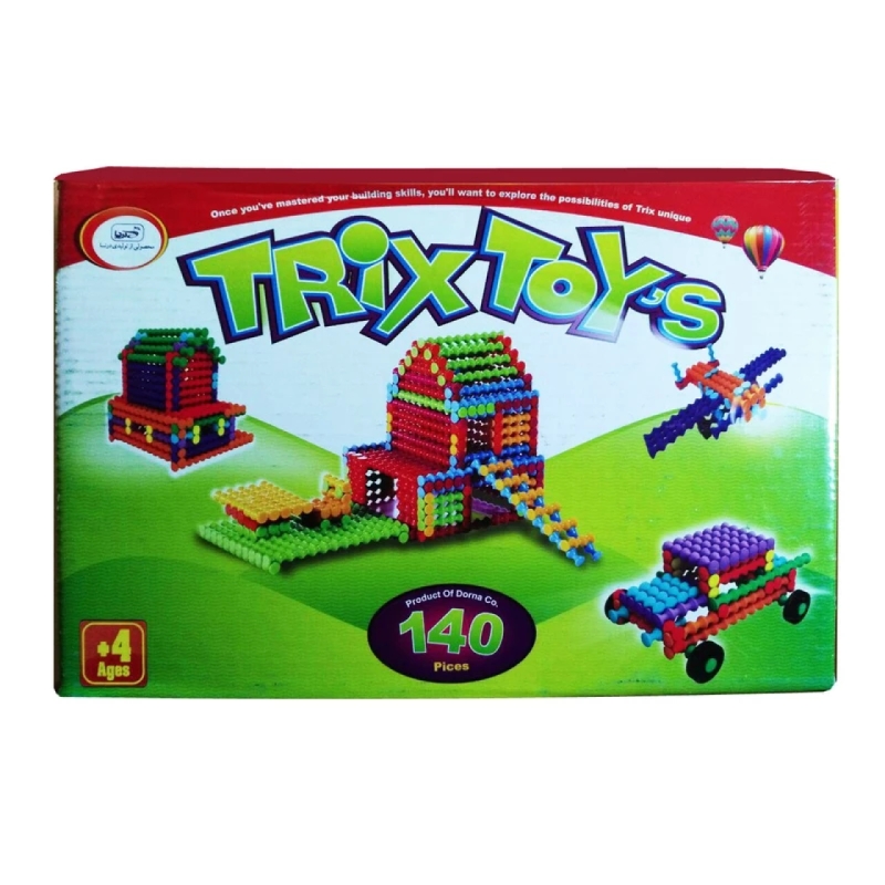 ساختنی 140 قطعه مدل Trix Toys