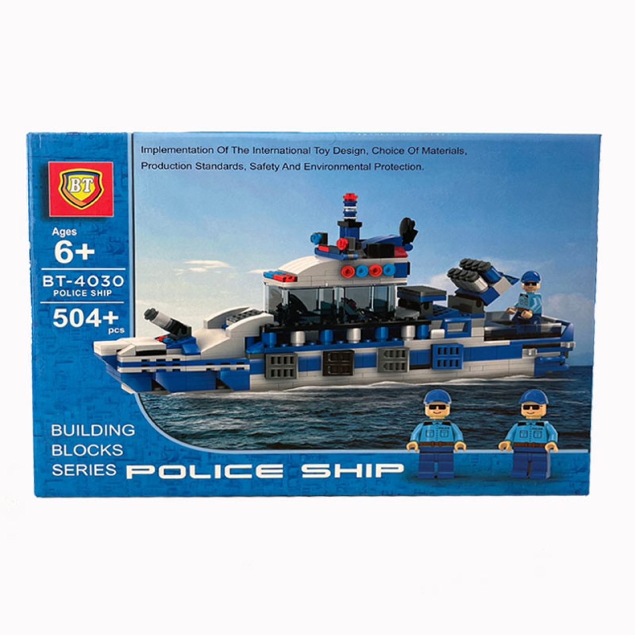 ساختنی مدل کشتی پلیس کد BT-4030