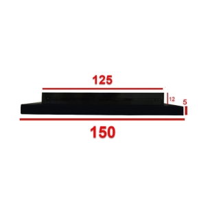 شومینه دیواری برقی شومینه بیستون H.C_150_T_L4