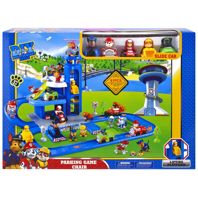 کیت ماشین بازی طرح پارکینگ طبقاتی سگهای نگهبان کد 616125