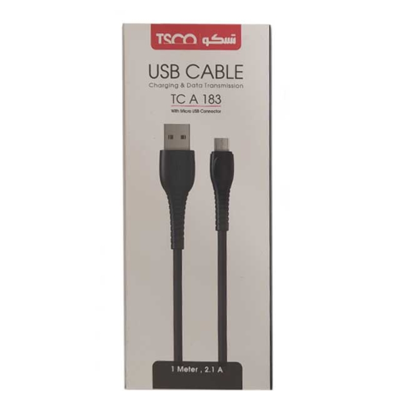 کابل USB به microUSB تسکو مدل TC A183