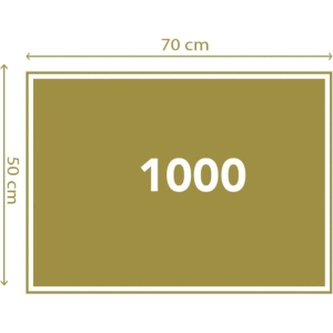 پازل 1000 تکه کلمنتونی مدل Queens Gambit