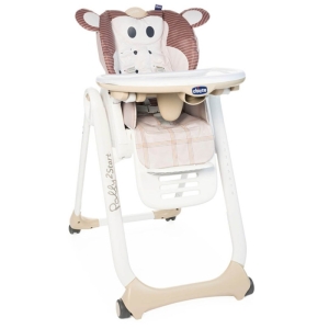 صندلی غذاخوری کودک چیکو مدل Polly 2 Start monkey
