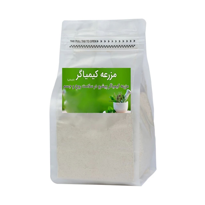 پودر سیر ممتاز مزرعه کیمیاگر - 500 گرم