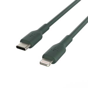 کابل تبدیل USB-C به لایتنینگ بلکین مدل CAA003bt1MMG Fast Charge طول 1 متر