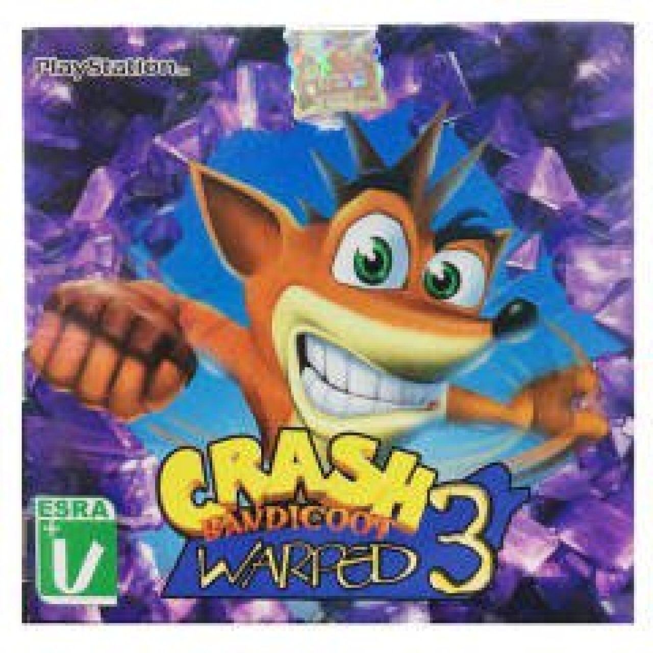 بازی Crash Bandicoot Warped 3 مخصوص ps1