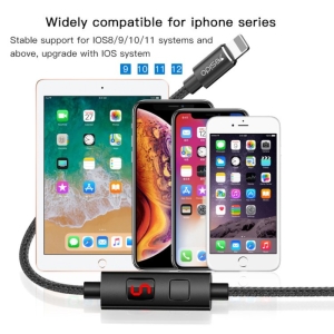 کابل تبدیل USB به لایتنینگ یسیدو مدل CA46 طول 1.2 متر