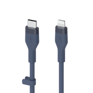 کابل تبدیل USB-C به لایتنینگ بلکین مدل CAA009bt1MBL طول 1 متر