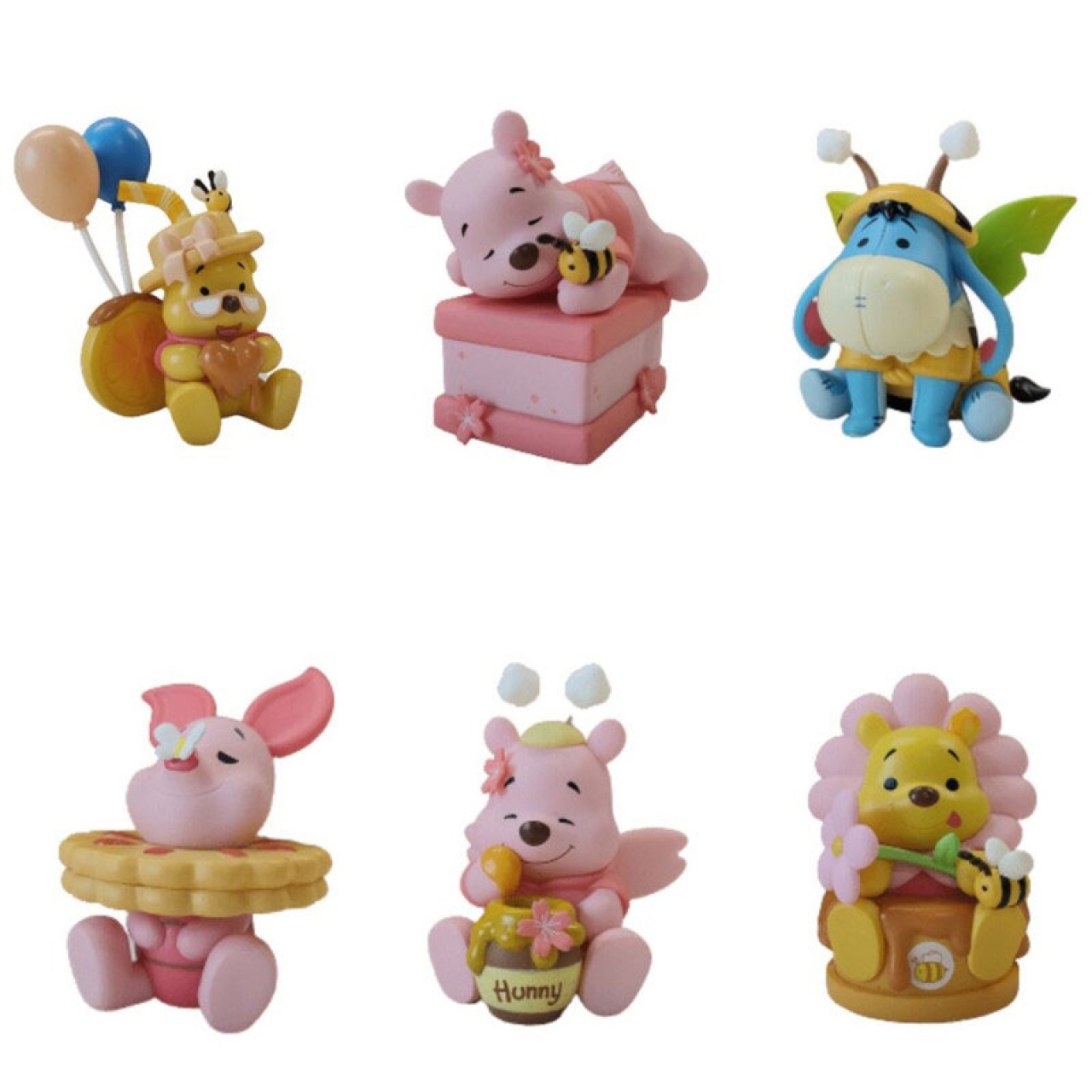 فیگور Pooh بسته شش عددی