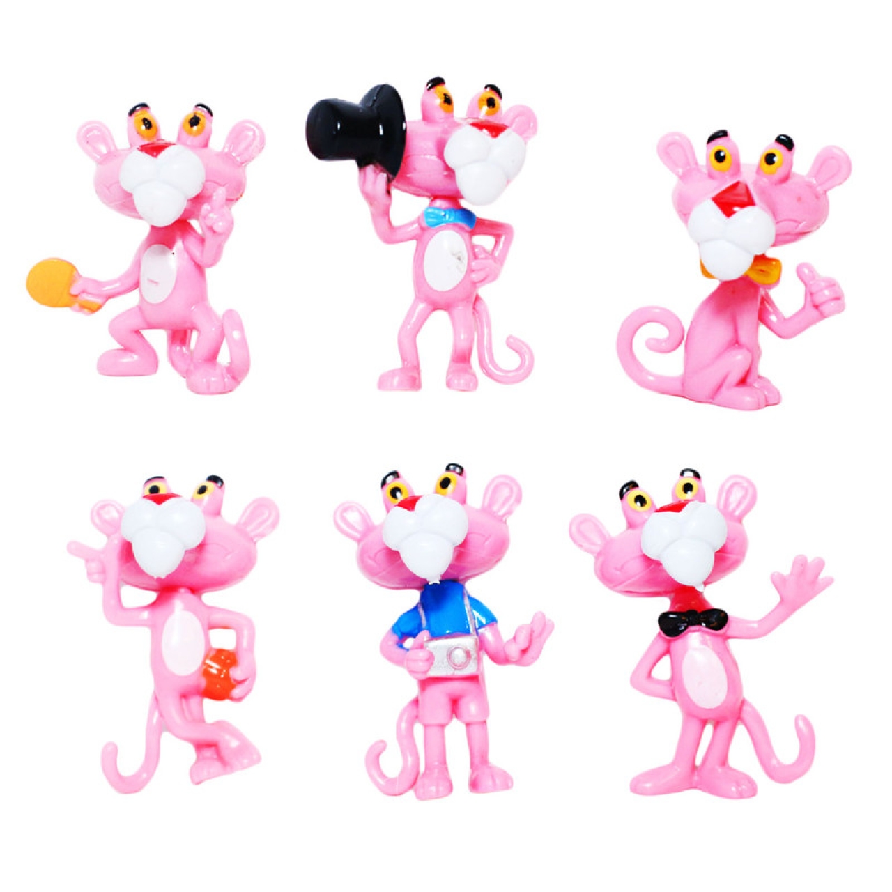 فیگور مدل Pink Panther بسته شش عددی 
