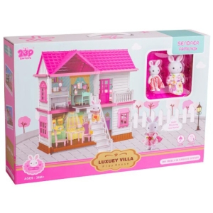 اسباب بازی مدل خانه عروسکی مدل Luxuey villa DIY کد 8823