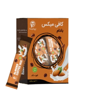 کافی میکس با طعم بادام پپتینا بسته 10 عددی